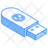 icons of hack mail