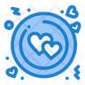 icon for circle love