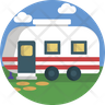 free van house icons