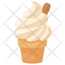 vanilla ice cream emoji