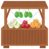 vegetable stall icon
