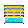 venetian blinds icon png