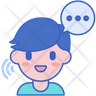 icon for verbal communication