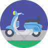 push-scooter icon svg