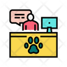 veterinary reception icons