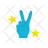 two hands icon
