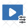 video adjustment logo