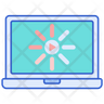 video buffering icon