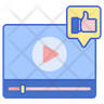 video review icon download