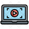 video screen capture symbol