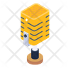 icon for vintage microphone