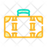 icons for vintage suitcase