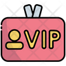 free vip tag icons