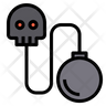 skull bomb logo