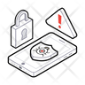 antivirus lock icon