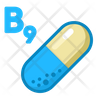 vitamin b9 symbol