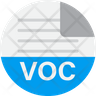 voc file icon download