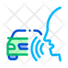 voice control car symbol