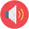 free volume speaker icons
