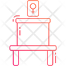 icons of ballot box red