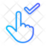 voting hands icon svg