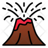 vulcano icon svg