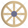 icons of wagon wheel