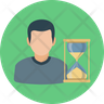 person waiting icon png