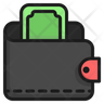 wallet cash icon png