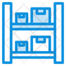 icons of warehouse racks