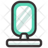 wastafel mirror symbol