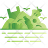 landfill waste icon download