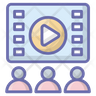 film screening icon download