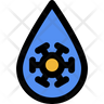 water bacteria icon png