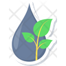 free water energy icons