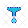 icons for water funnel