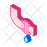 water leaking icon svg