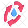 reuse water icon