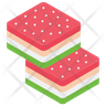sweet macarons icon svg