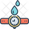 free water resist watch icons