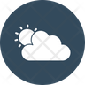 free partly cloudy icons