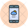 mobile weather icon