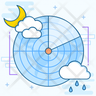 icons of weather radar