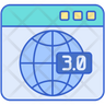 web 3 icon png