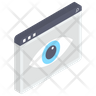 web observation icon png