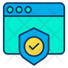 icons of safe webpage