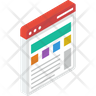 icon for web architecture