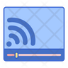 icon for webcast