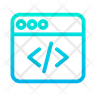 code editor logo