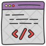 website programming symbol